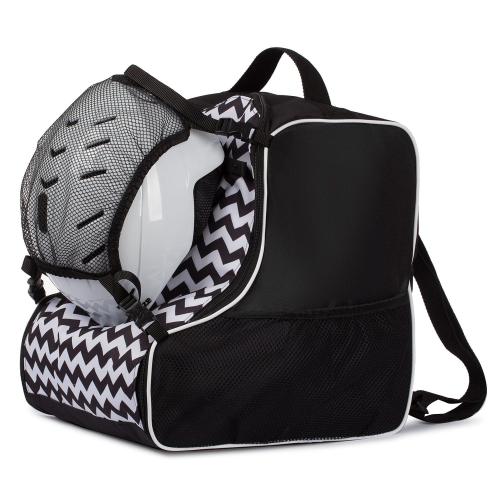 Pokrowiec na buty naciarskie w siatką na kask Zig Zag
