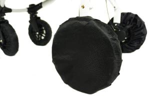 Pokrowiec na koła do wózka mały zamknięty 18-28cm