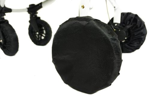 Pokrowiec na koła do wózka mały zamknięty 18-28cm