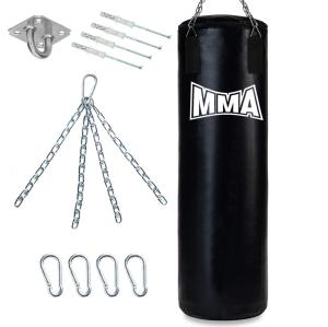 Worek bokserski pełny z mocowaniem MMA 80x30