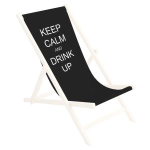 Siedzisko na leżak Keep calm  131x44 cm