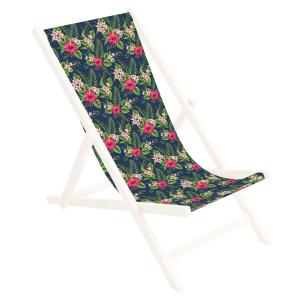 Siedzisko na leżak Palm ciemny 131x44 cm