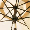 Poszycie na parasol 350 cm Beżowy