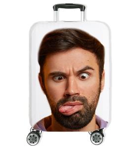 Personalizowany pokrowiec na walizkę L z własnym zdjęciem