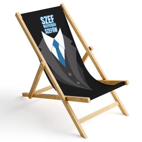 Leżak ogrodowy Szef wszystkich szefów