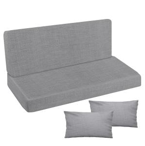 Poduszka Materac na huśtawkę Len 120x50x50 gładki