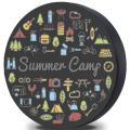 Spersonalizowany pokrowiec na koło zapasowe na wymiar Summer Camp
