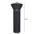 Pokrowiec na Parasol Grzewczy Promiennik Grzyb Gazowy | Wymiar 49x90x225 cm