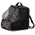 Zestaw set pokrowiec na narty + buty z siatką na kask Pastel Zig Zag