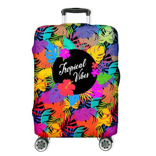 Pokrowiec na walizkę fullprint Tropical Vibes SML