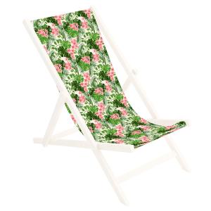 Siedzisko na leżak Palm jasny 110 x 44 cm