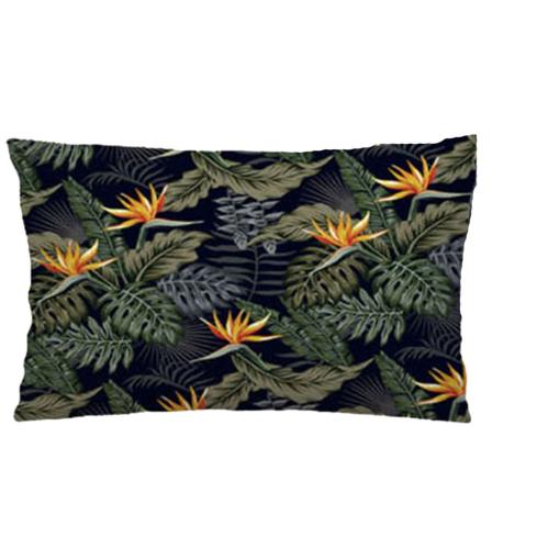 Poduszka Ogrodowa Tarasowa wodoodporna 40x30cm Palm Pomarańczowy Kwiat