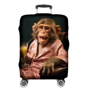 Pokrowiec Na Walizkę Monkey With Drink SML