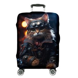 Pokrowiec Na Walizkę Post Punk Cat SML