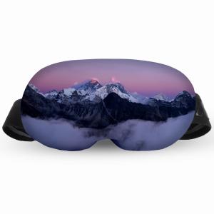 Osłona na gogle narciarskie, etui elastyczne, Mountain Dusk