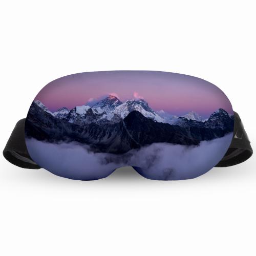 Osłona na gogle narciarskie, etui elastyczne, Mountain Dusk