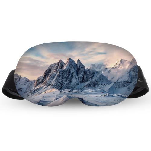 Osłona na gogle narciarskie, etui elastyczne, Mountain Dawn