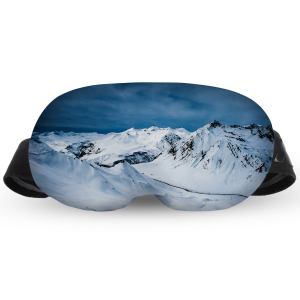 Osłona na gogle narciarskie, etui elastyczne, Mountain Storm