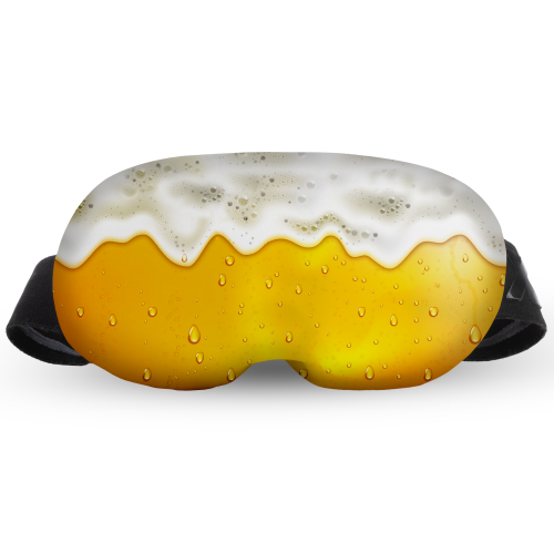 Osłona na gogle narciarskie, etui elastyczne, Beer