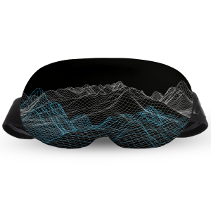 Osłona na gogle narciarskie, etui elastyczne, Hill Lines