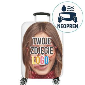 Pokrowiec neoprenowy na walizkę M z własnym zdjęciem Personalizowany