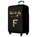 Pokrowiec neoprenowy na walizkę L A-Z Time to fly Wariant F