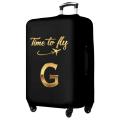 Pokrowiec neoprenowy na walizkę M A-Z Time to fly Wariant G