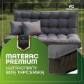 Materac na huśtawkę z bizą Savana Jasna 180x50 cm
