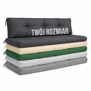 Komplet poduszek na huśtawkę ogrodową na WYMIAR