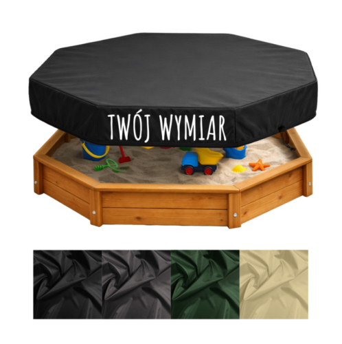 Pokrowiec na Piaskownicę 8-kątną na dowolny wymiar
