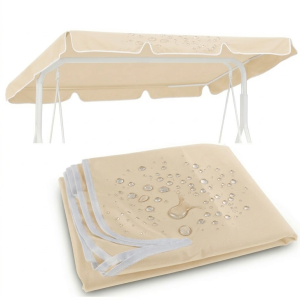 Daszek na huśtawkę ogrodową 210x145 cm beżowy