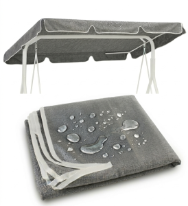 Daszek na huśtawkę ogrodową 210x145 cm len