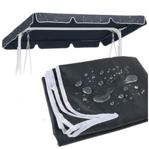 Daszek na huśtawkę ogrodową 210x145 cm grafit