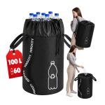  Torba na butelki do recyklingu 100L Czarna