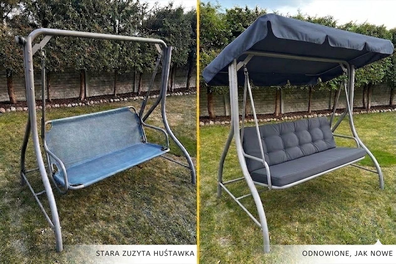 Jak odświeżyć starą huśtawkę ogrodową bez kupowania nowej?